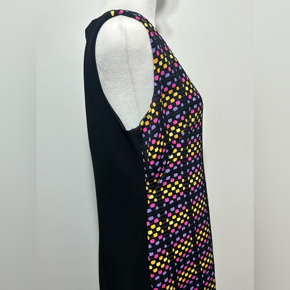 Joseph Ribkoff Mod Style Vibrant Color Square Sheath Dress Size 12 - Picture 4 of 14